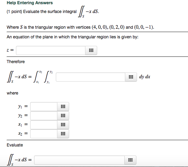 Solved Evaluate The Surface Integral S X Ds S X Ds Wher Chegg Com