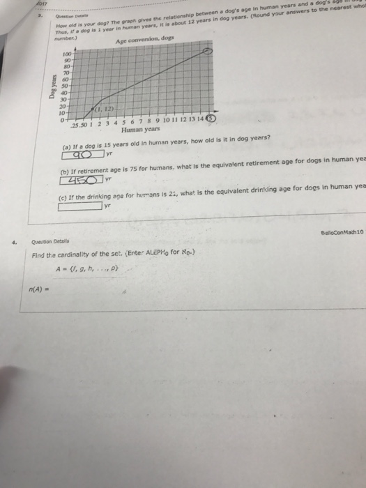 if a dog is 5 in human years how old is it in dog years