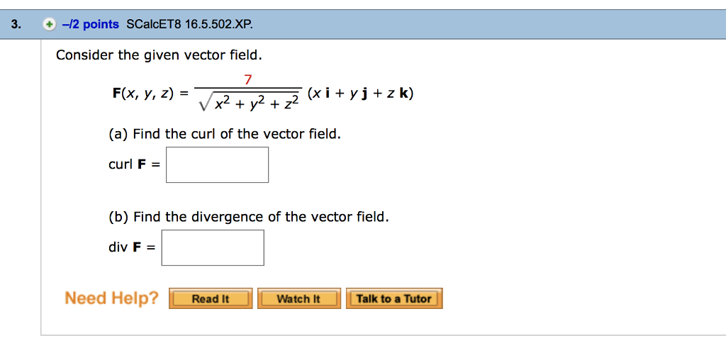 Solved 3 2 Points Scalcet8 16 5 502 Xp Consider The Gi Chegg Com