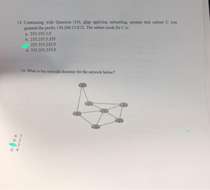 Solved 13 Continuing With Question 10 After Applying