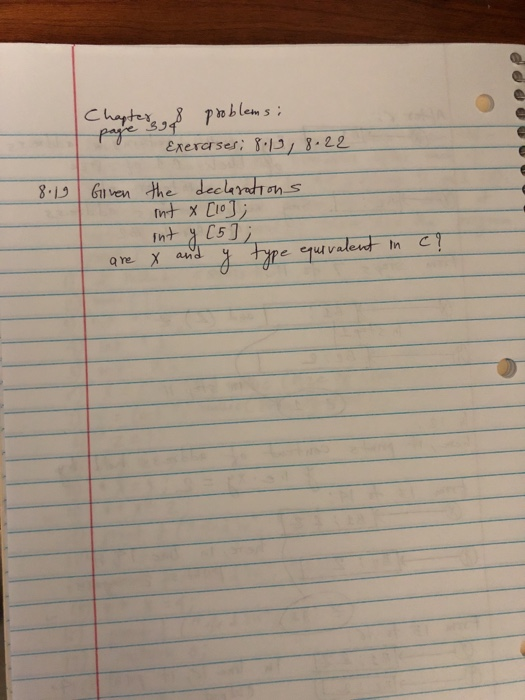 Caytbles Exercrser 13 8-22 81 GIven the decludion s In C a re