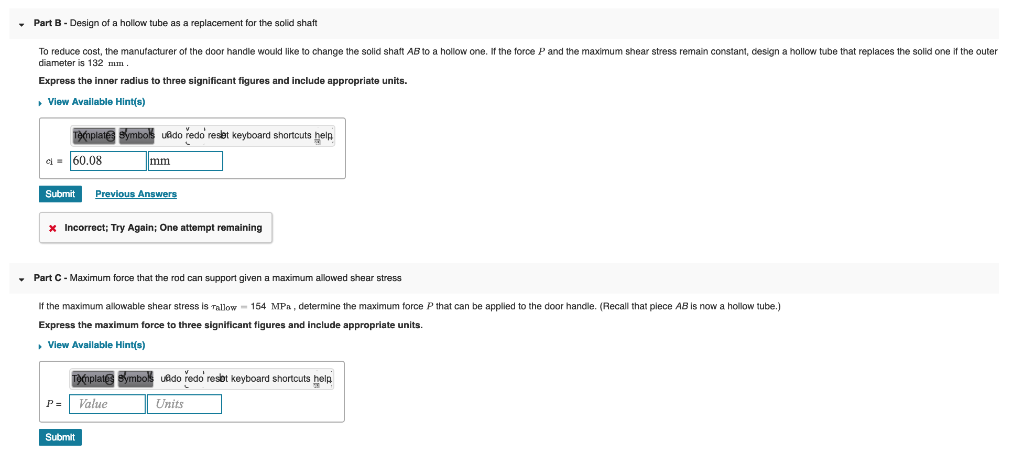 Solved Review Learning Goal To Calculate Torsional Deform