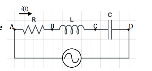 Solved I T 5 Consider The Same Rlc Circuit With R 2 W Chegg Com