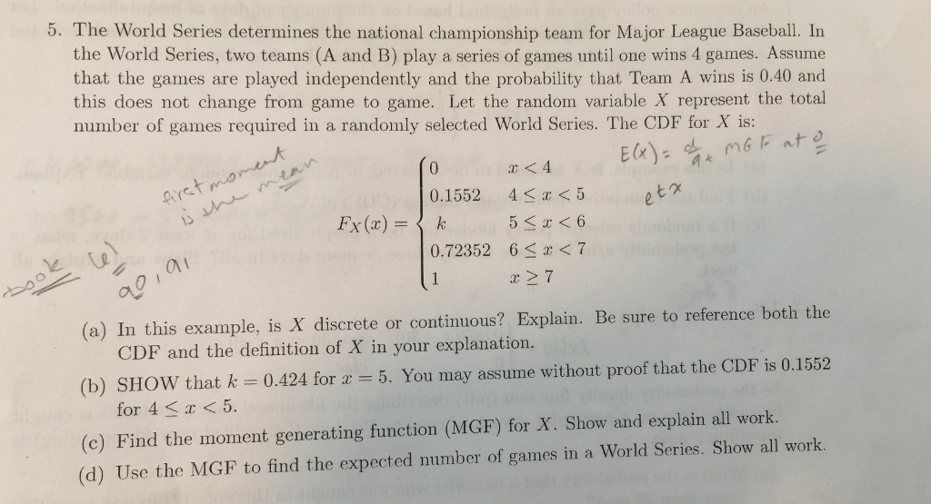 World Series Game 7s: What do the numbers show