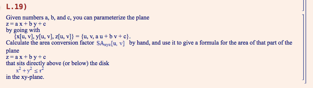 Solved L 19 Given Numbers A B And C You Can Parameter Chegg Com
