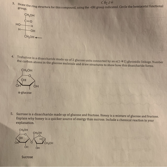 Ring This The Solved: For The Compound,using Structure ... 3.