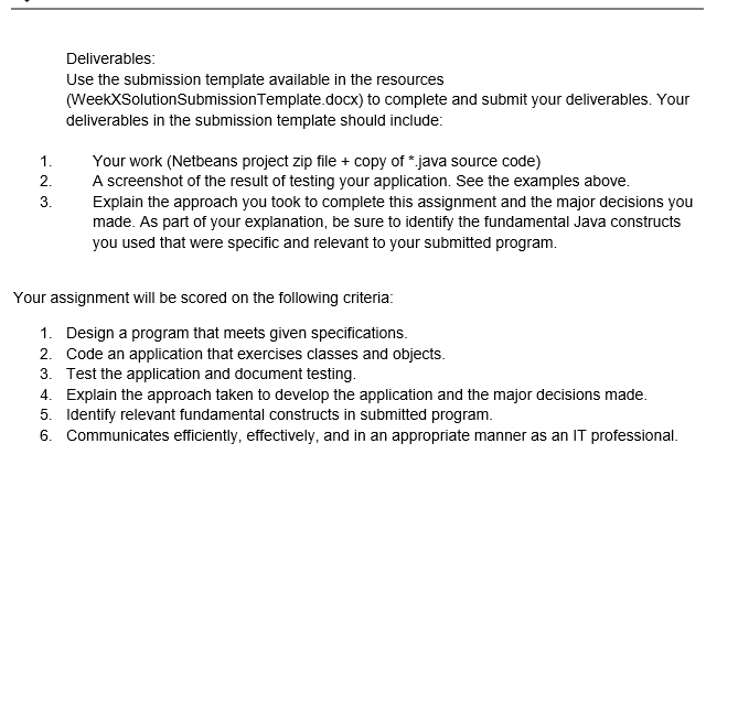 Solved Define Java Classes And Instantiate Their Objects Chegg Com