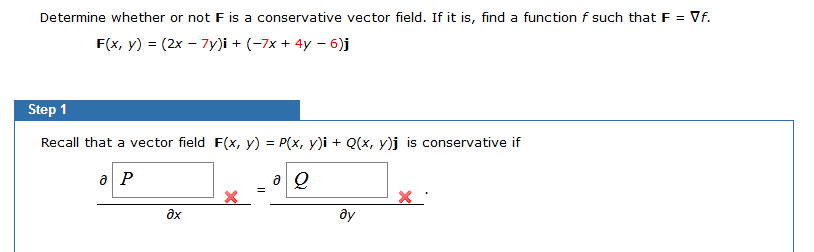 Solved Determine Whether Or Not F Is A Conservative Vecto Chegg Com