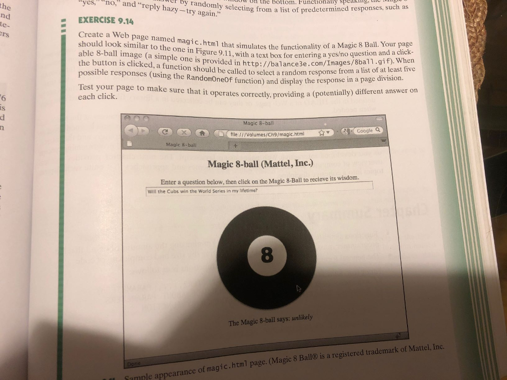 google magic 8 ball