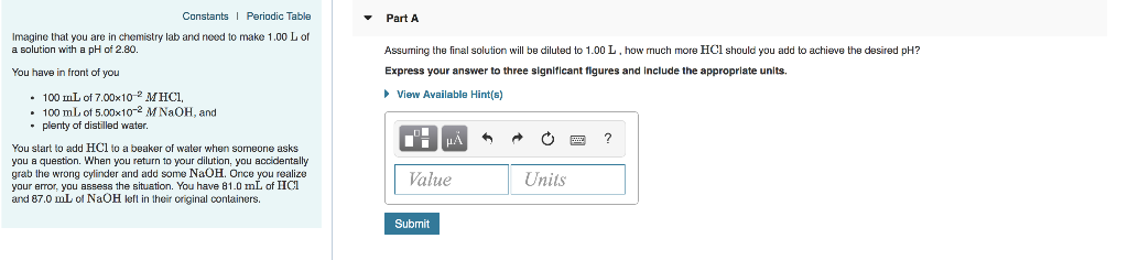 Solved Constants1 Periodic Table Part A Imagine That You Chegg Com