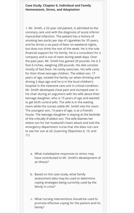 Nurse thinking case study answers picture