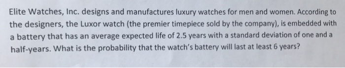 elite watches company