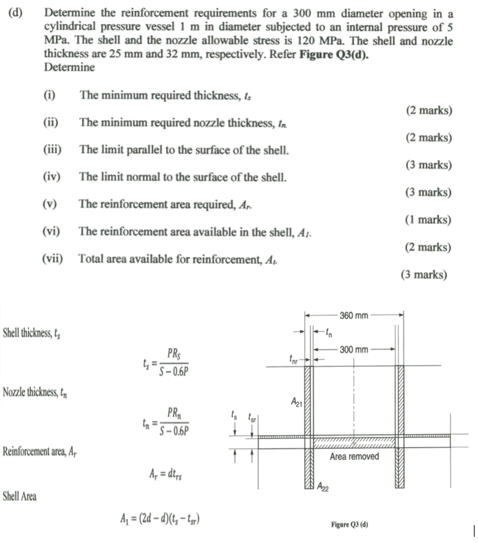 Solved D Determine The Reinforcement Requirements For A Chegg Com