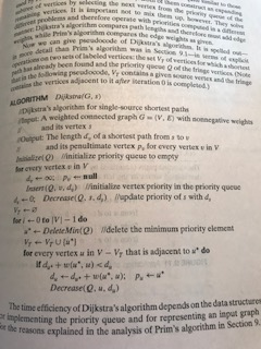 and thereforeoperate with pnnlics on stras algorit - decall veetices: the se for ecn found and the pnority qee 2ol the trisg