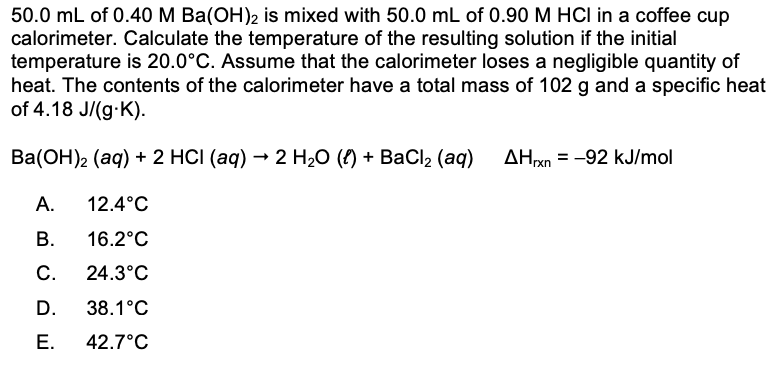 50 0 Ml Of 0 40 M Ba Oh 2 Is Mixed With 50 0 Ml Of Chegg 50 0 Ml Of 0 40 M Ba Oh 2 Is Mixed With 50 0 Ml Of Chegg