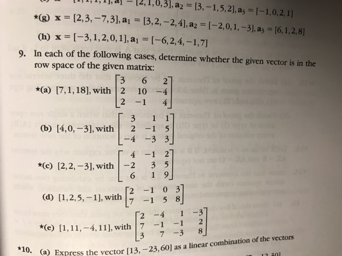 Solved 1 0 3 R I Ai 12 3 1 5 2 A3 Chegg Com