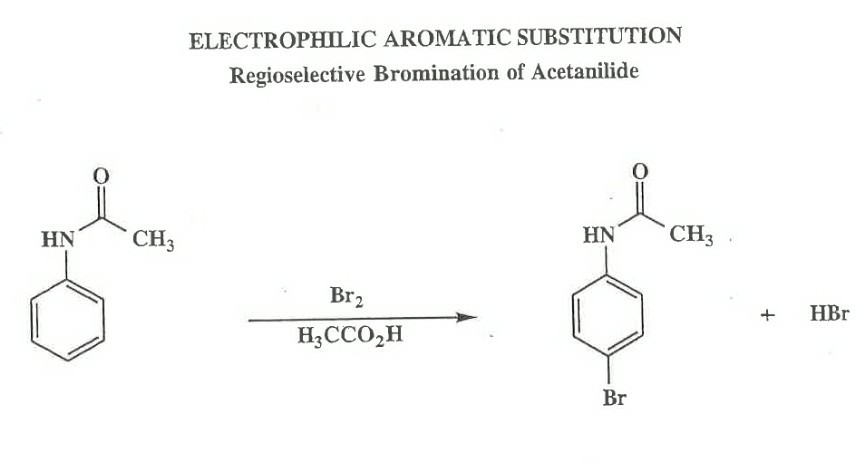 Бром плюс вода. Ацетанилид br2 ch3cooh механизм. Бромирование ацетанилида. Ацетанилид и бром. Бромирование ацетанилида механизм.