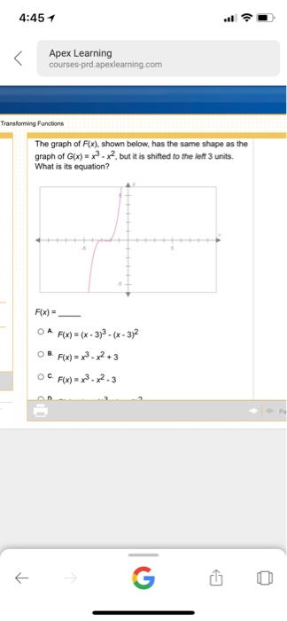 Solved 4 45 Apex Learning Courses Prd Apexlearning Com Chegg Com