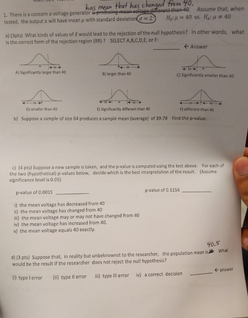 Solved Has Mean That Has Changecl Tom 40 Assume That When Chegg Com