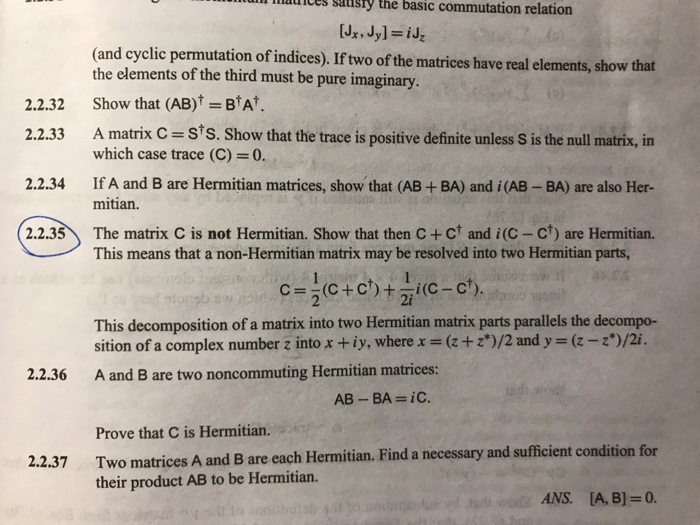 Solved lll naries saisty the basic commutation relation (and