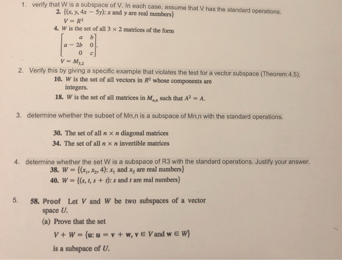 Solved 1 Venify That 2 X Y 4x 5y X And Y Are Real Chegg Com