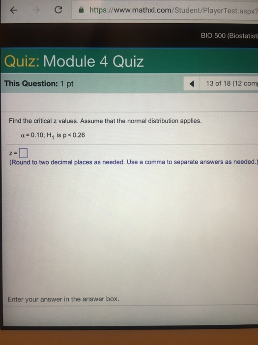 Solved: C Https://www.mathxl.com/Student/PlayerTest.aspx? | Chegg.com