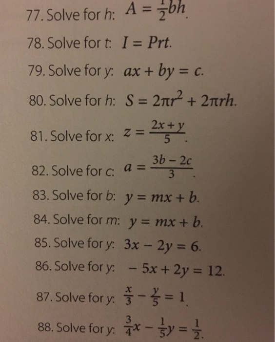 Solved Solve For H A 1 2 Lb Solve For T I Prt Solve Chegg Com