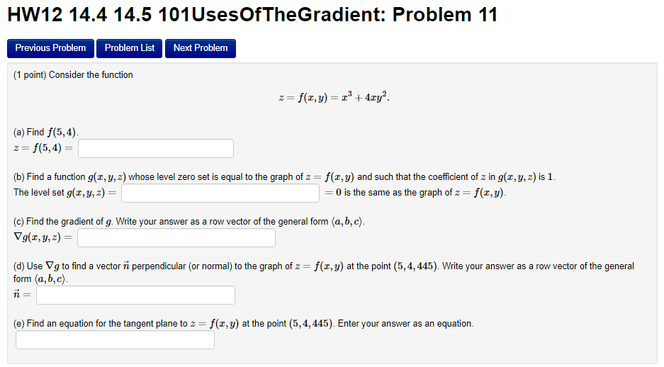 Solved Previous Problem Problem List Next Problem 1 Poin Chegg Com