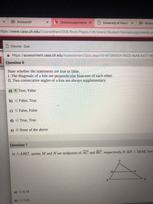 Solved Accessuh W Onlineassignments D University Of Chegg Com