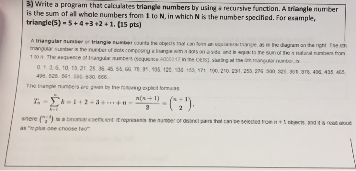 Triangular Numbers, Formula, List & Examples - Video & Lesson Transcript