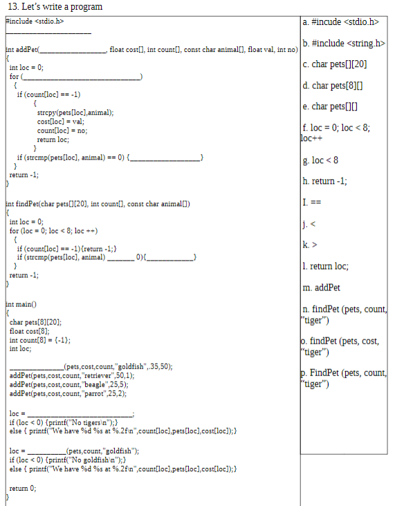 Solved Could Someone Help Solve Program Program Language C Thanks Advance Q37058504