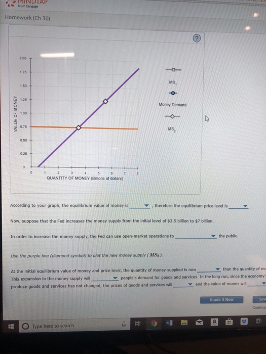 !   Solved Miindtap Homework Ch 30 2 00 1 75 Ms 1 50 125 T - 