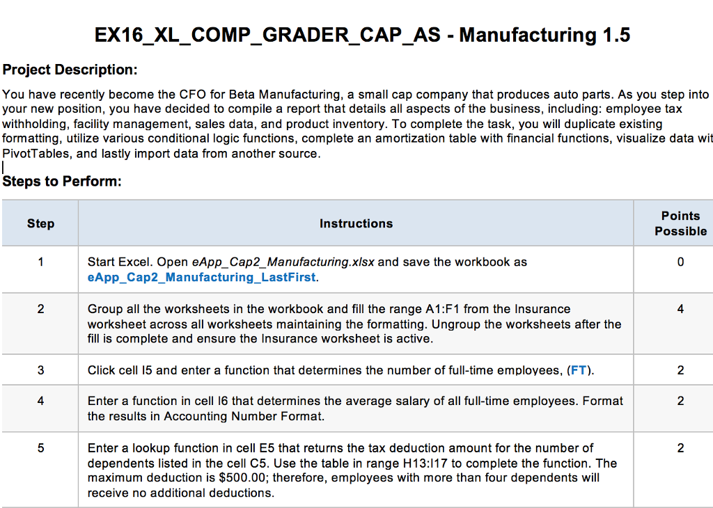 Beta Manufacturing Employee Withholdings 4 Employe Chegg Com
