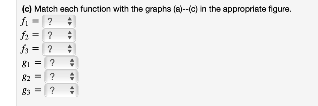 Solved 9. Given functions f1,f2,g1,g2 such that