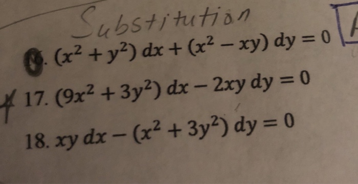 Solved Ubstitutian 0 2 Y2 Dx X2 Xy Dy 0 4 17 9x2 Chegg Com