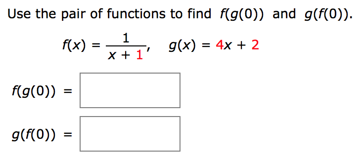 Solved Use The Function Values For Fand G Shown In The Ta Chegg Com