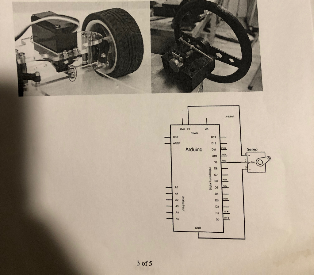 power wheels steering servo