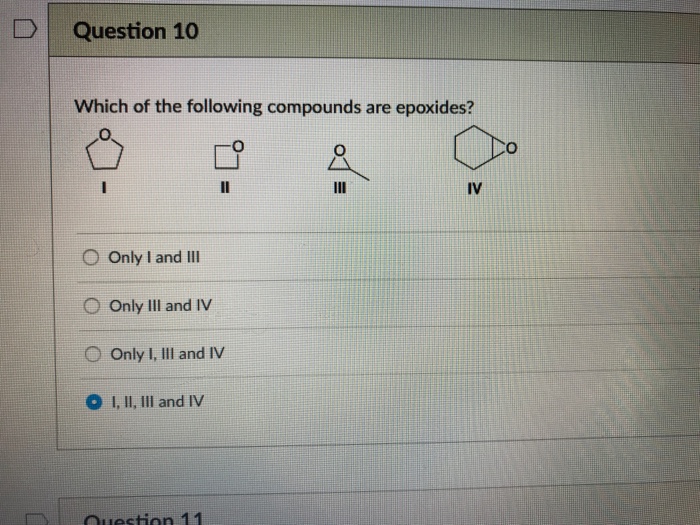 Solved | Question 9 Which Of The Following Compounds Is | Chegg.com