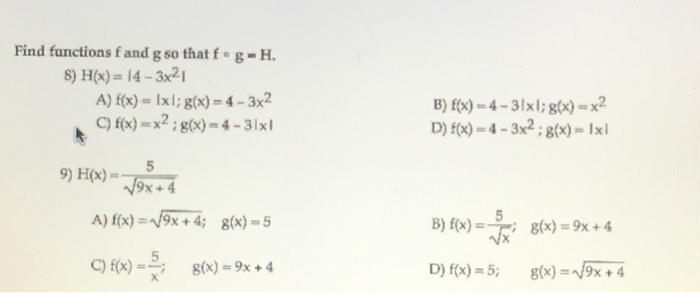 Solved Find The Value For The Function X2 8 1 Find Ffx1 Chegg Com