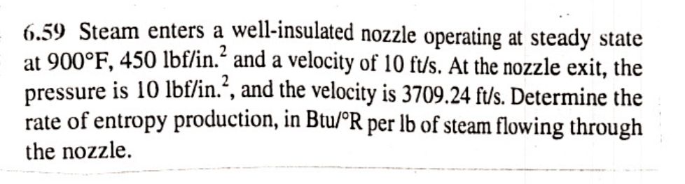 Solved team enters a well-insulated nozzle operating at | Chegg.com