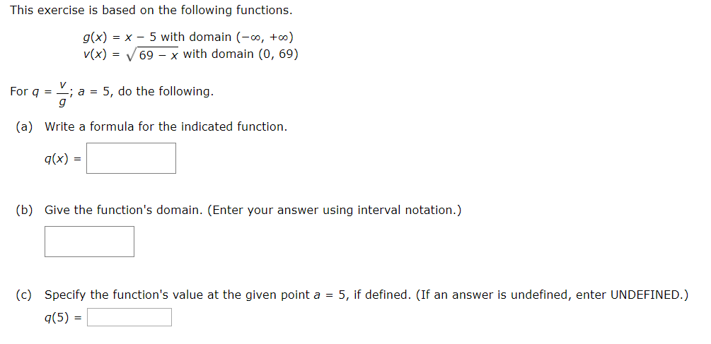 Solved This Exercise Is Based On The Following Functions Chegg Com