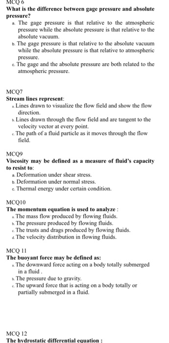 The Difference Between Differential and Absolute Pressure