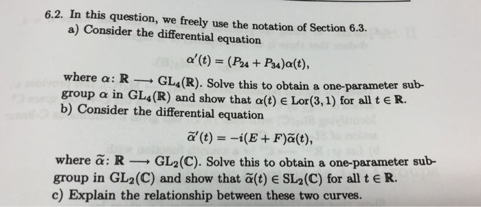 Apca We Also Have A E Lor 3 1 So We Have Lor 3 Chegg Com