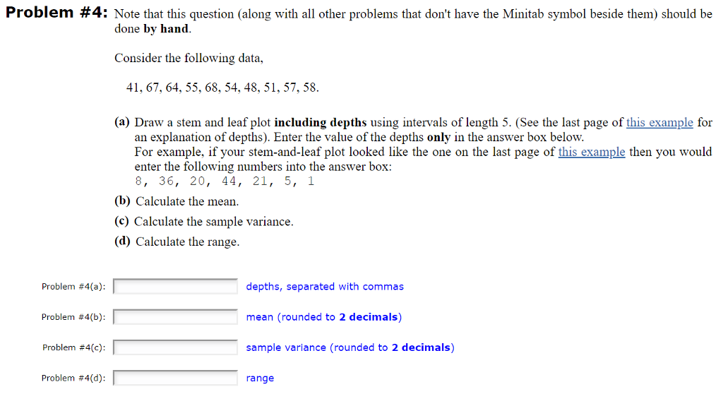 using minitab express to do a stem and leaf plot using minitab express to do a stem and leaf plot