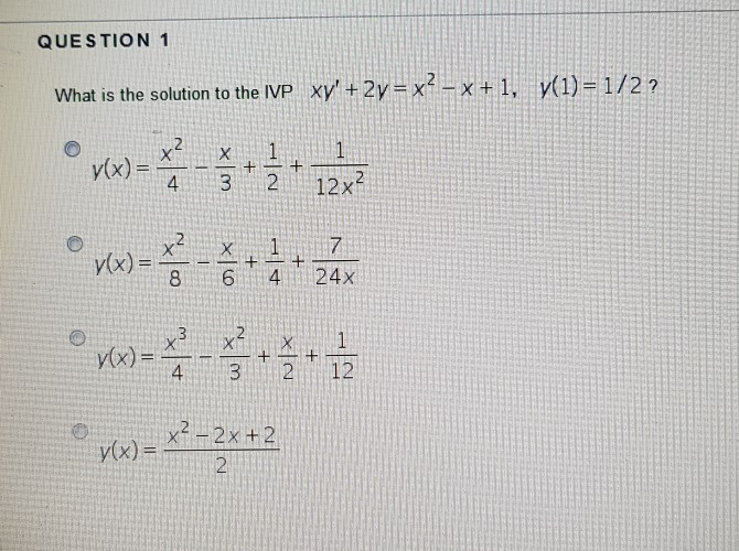 Solved Question 1 Xy 2 G X2 X 1 Y 1 1 2 What Chegg Com