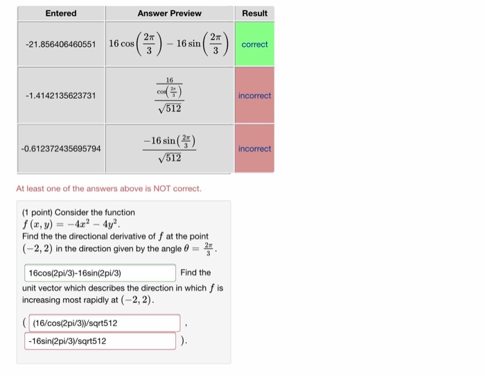 Solved Consider The Function F X Y 4x 2 4y 2 Find Chegg Com