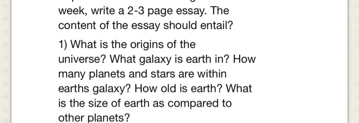 essay about planets