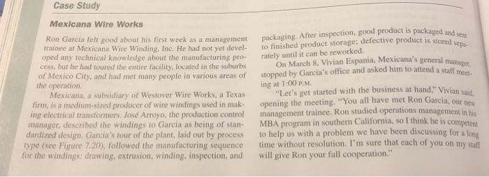 Mexicana wire works case study solution 05 picture