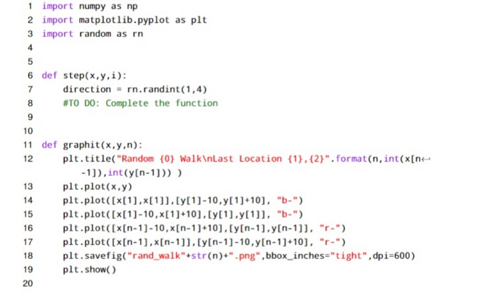 Examples of random walk image