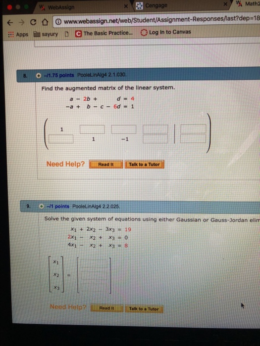 Solved: 喦 Cengage WebAssign !ⓘwww.webassign.net/web/Stude... | Chegg.com